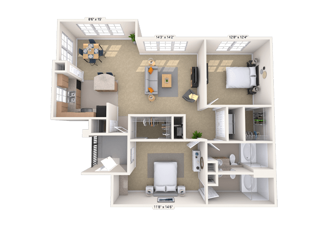 Glasner floor plan