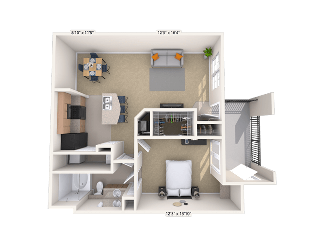 Larkin floor plan