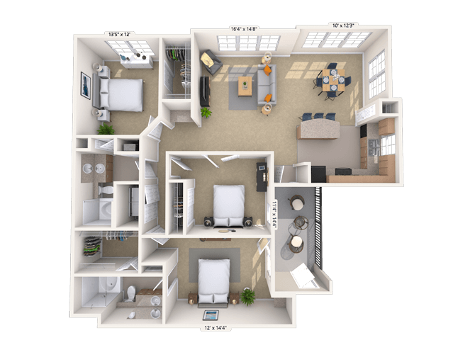Laurent floor plan