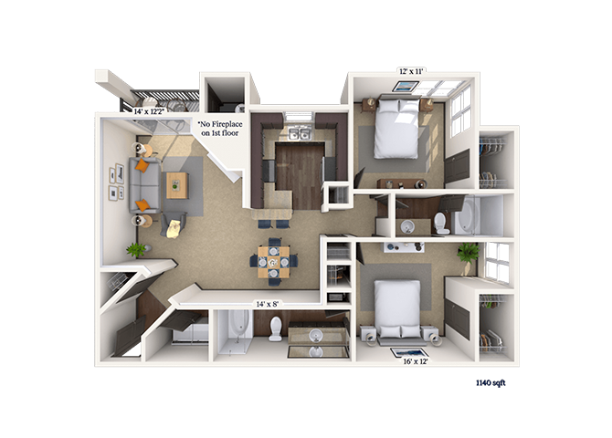 22B-FP floor plan