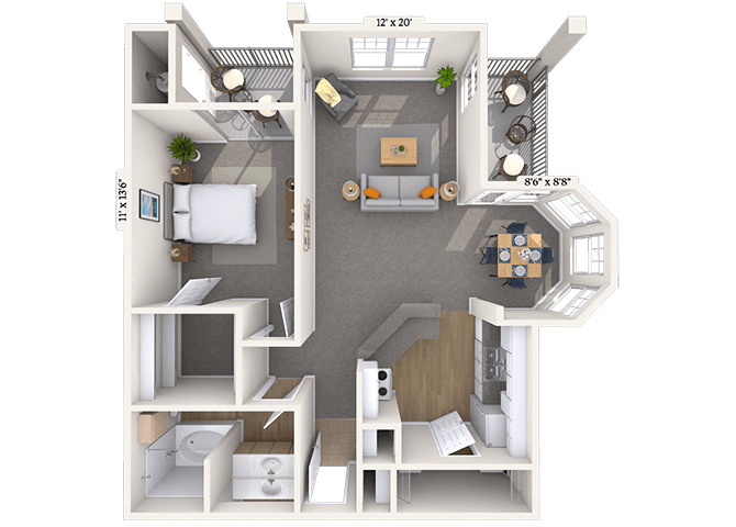 Caldwell floor plan