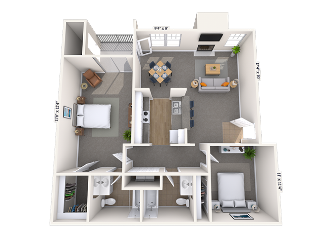 Magnolia floor plan