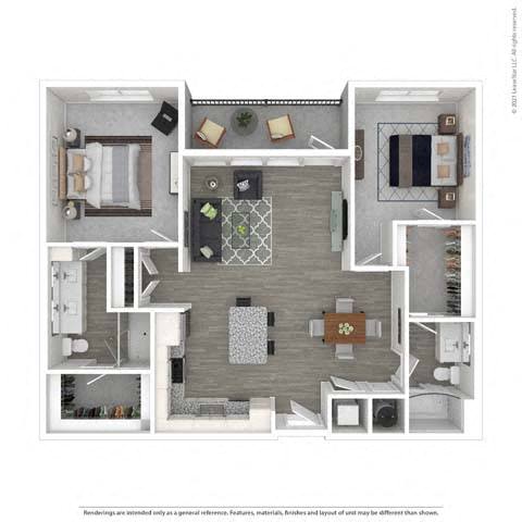 2 Bed/2 Bath