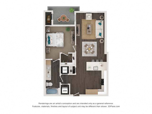 1 Bed/1 Bath
