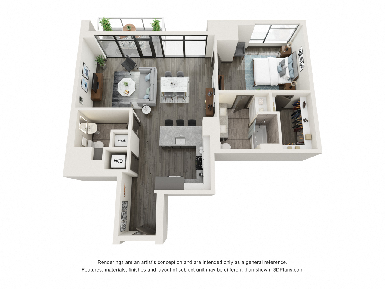 Floor plan layout diagram for A12b