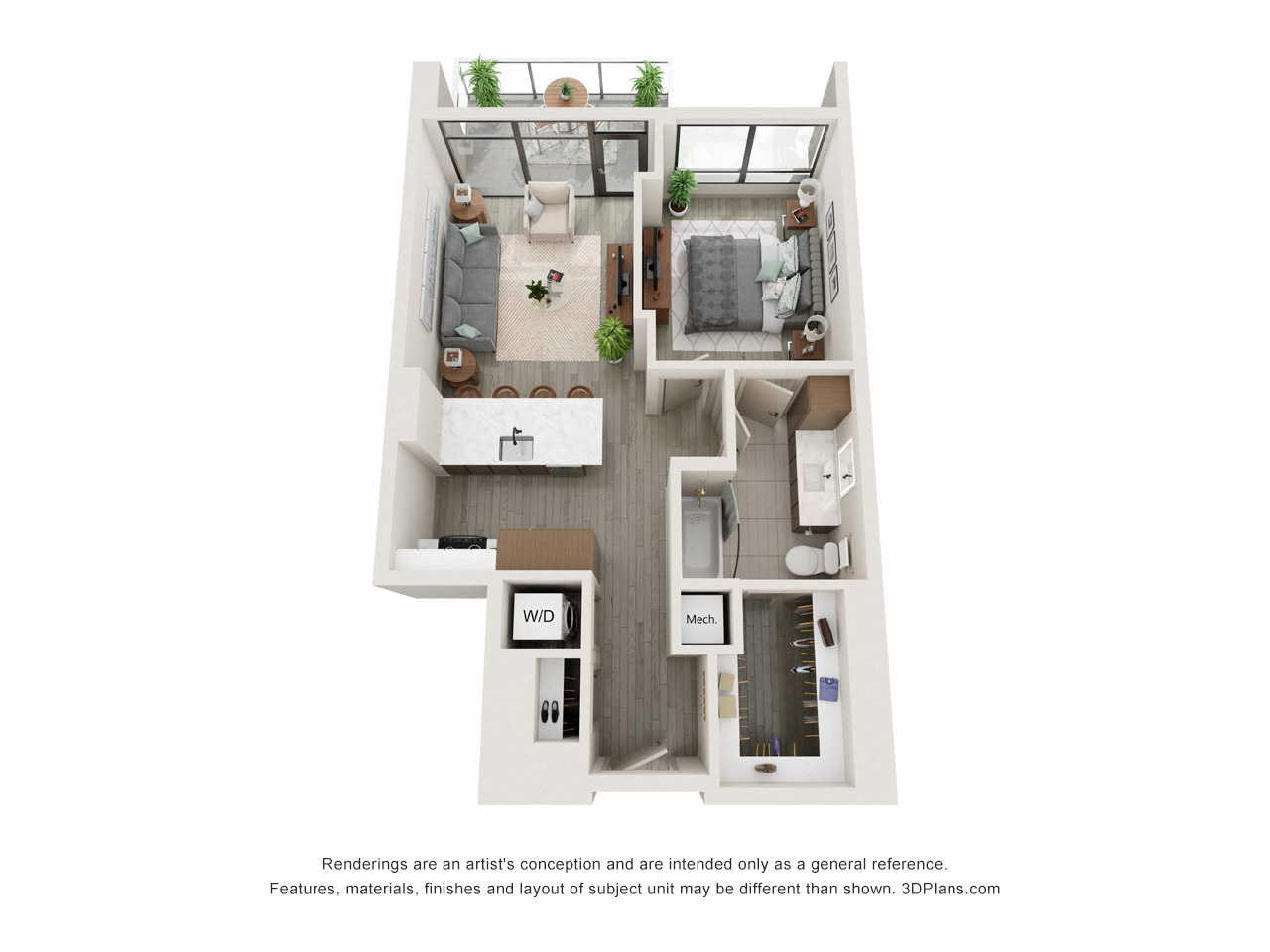 Floor plan layout diagram for A2