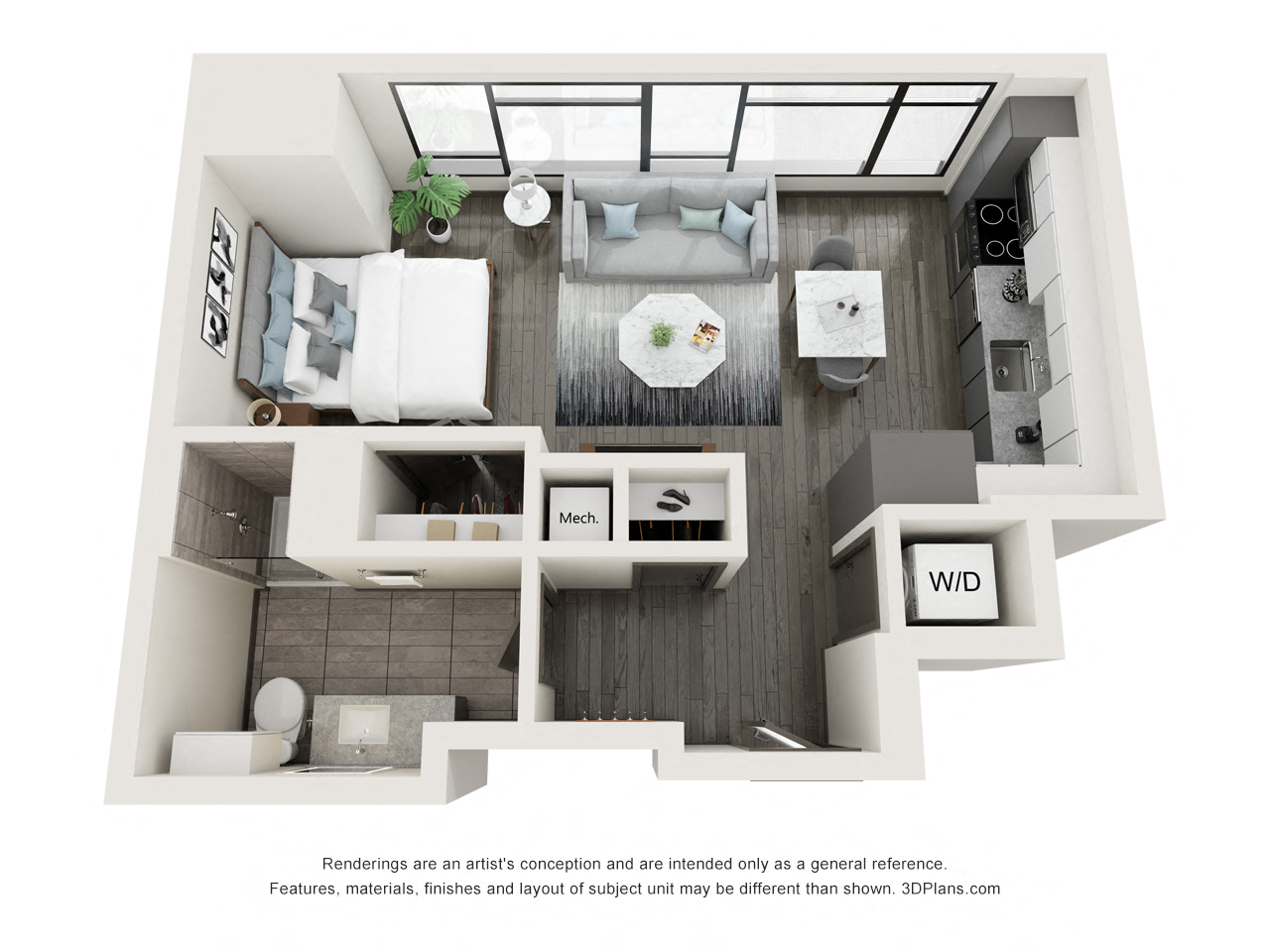 Floor plan layout diagram for S1