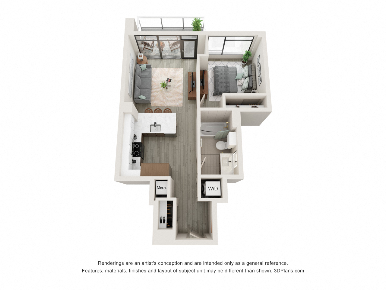Floor plan layout diagram for S4