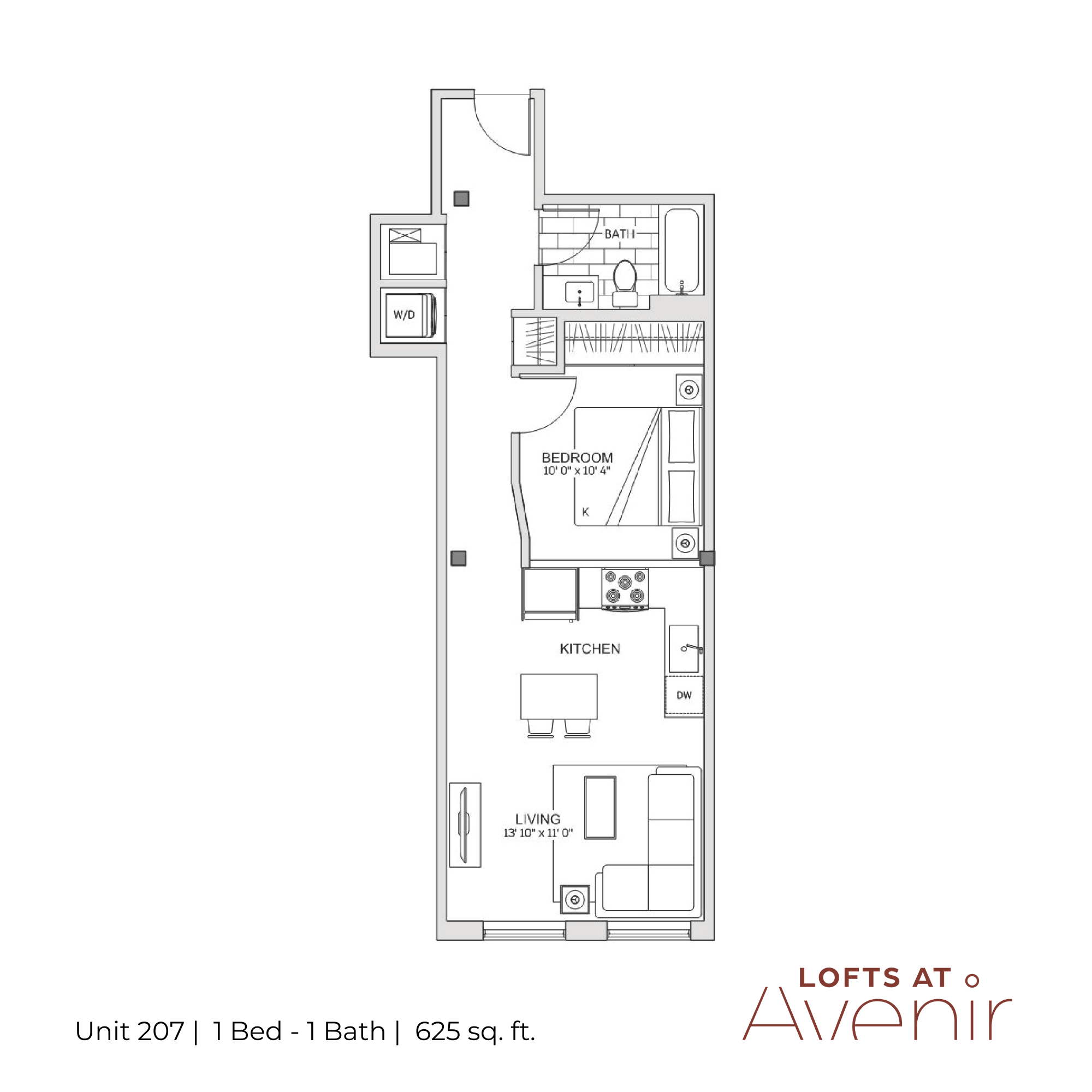 Lofts at Avenir 1040 W Huron, Chicago, IL 60642
