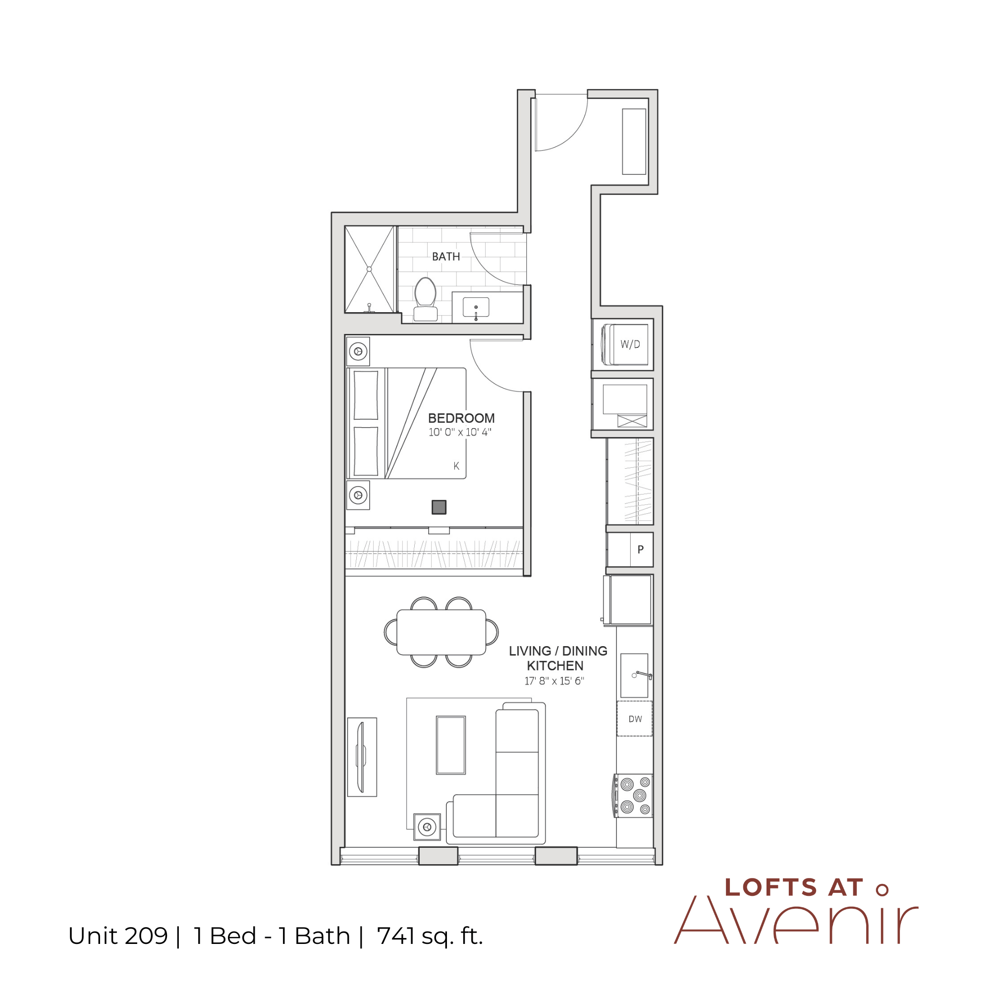 Lofts at Avenir 1040 W Huron, Chicago, IL 60642