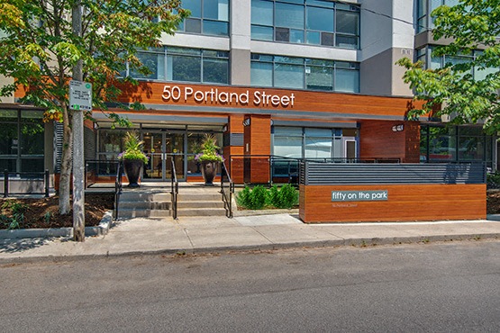 Fifty on the Park Exterior