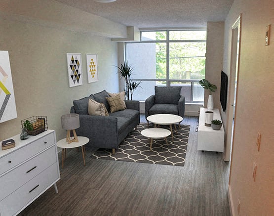 Inside of Living Room 