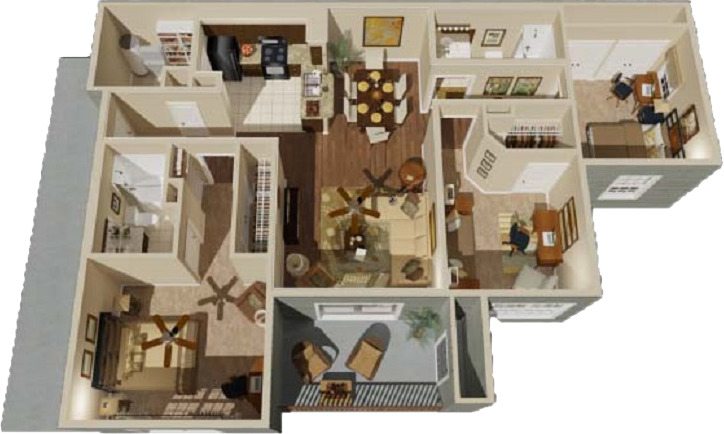 The McFadin - 3 Bedroom 2 Bath