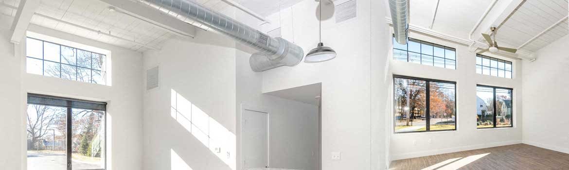 Loft style apartments