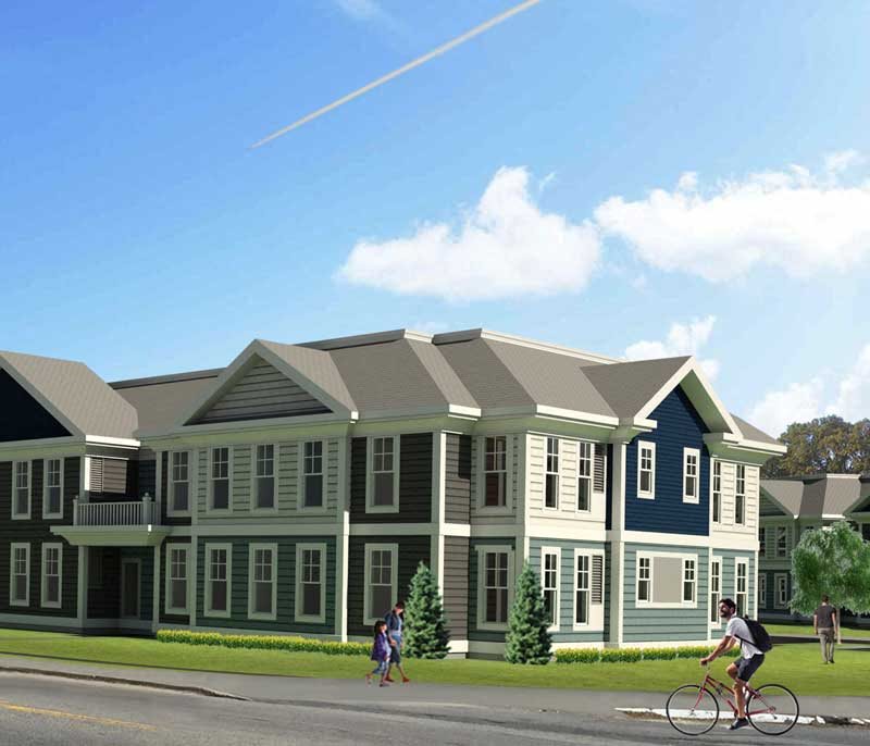 Architectural rendering of Yarmouth Commons