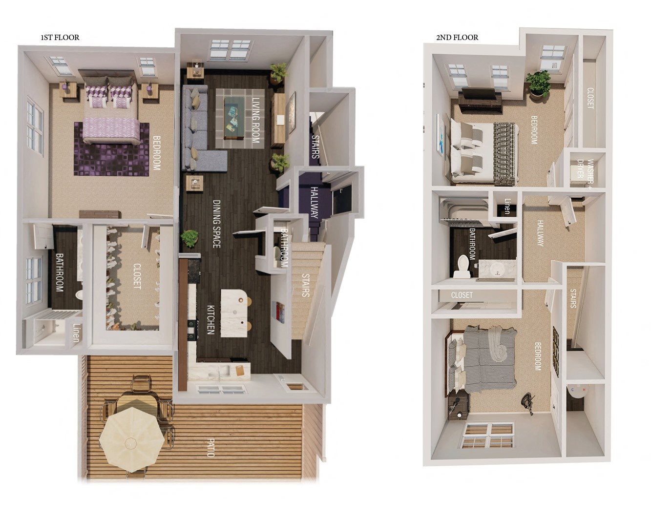 3 BR|2B | Milltown | Three Sixty 3Bedroom|2Bath Townhouse | River Falls | Three Sixty