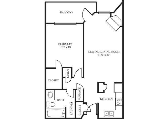 Bloomington, 1br/1ba