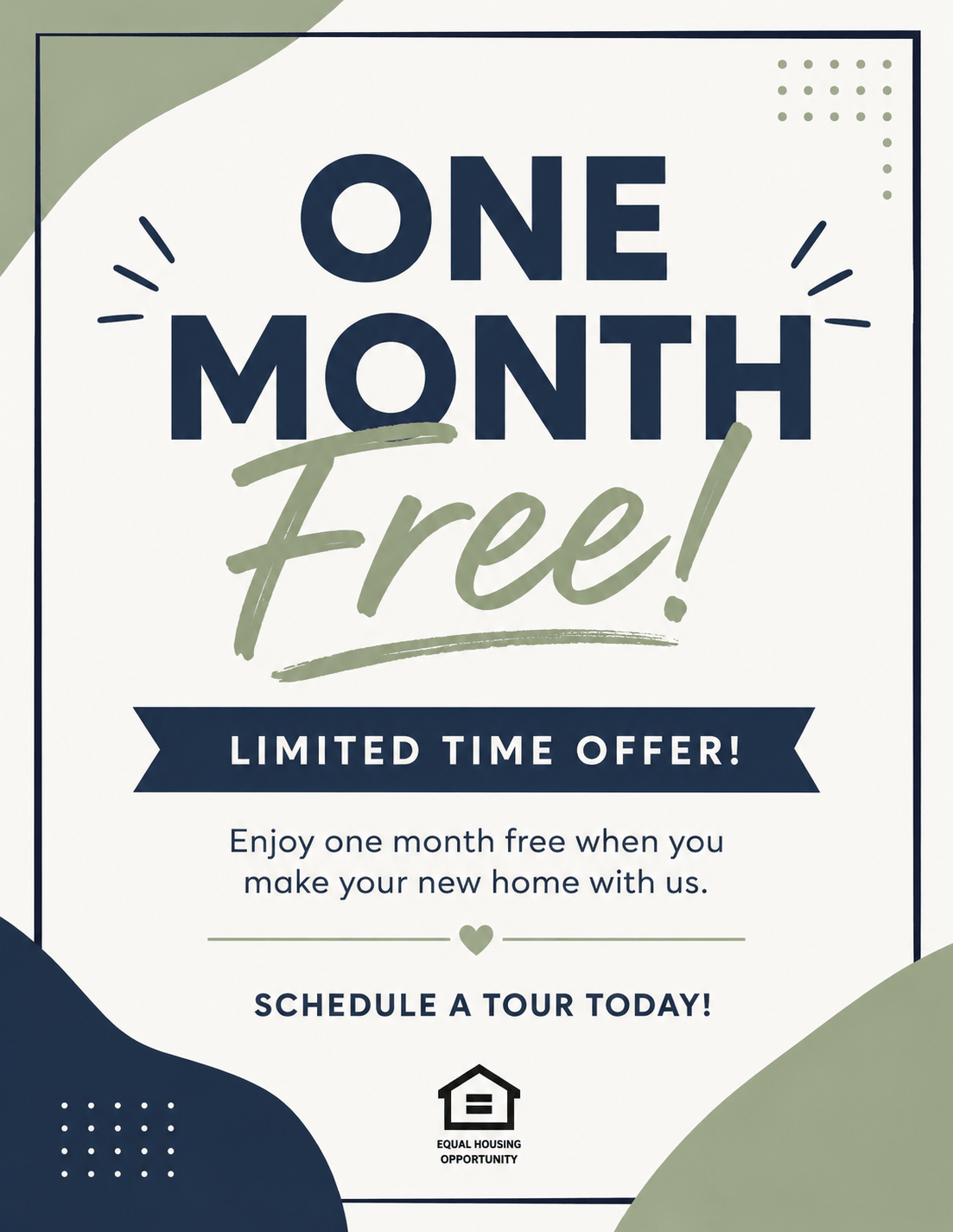 Up To One Month Free When You Move In By 8/31/26!