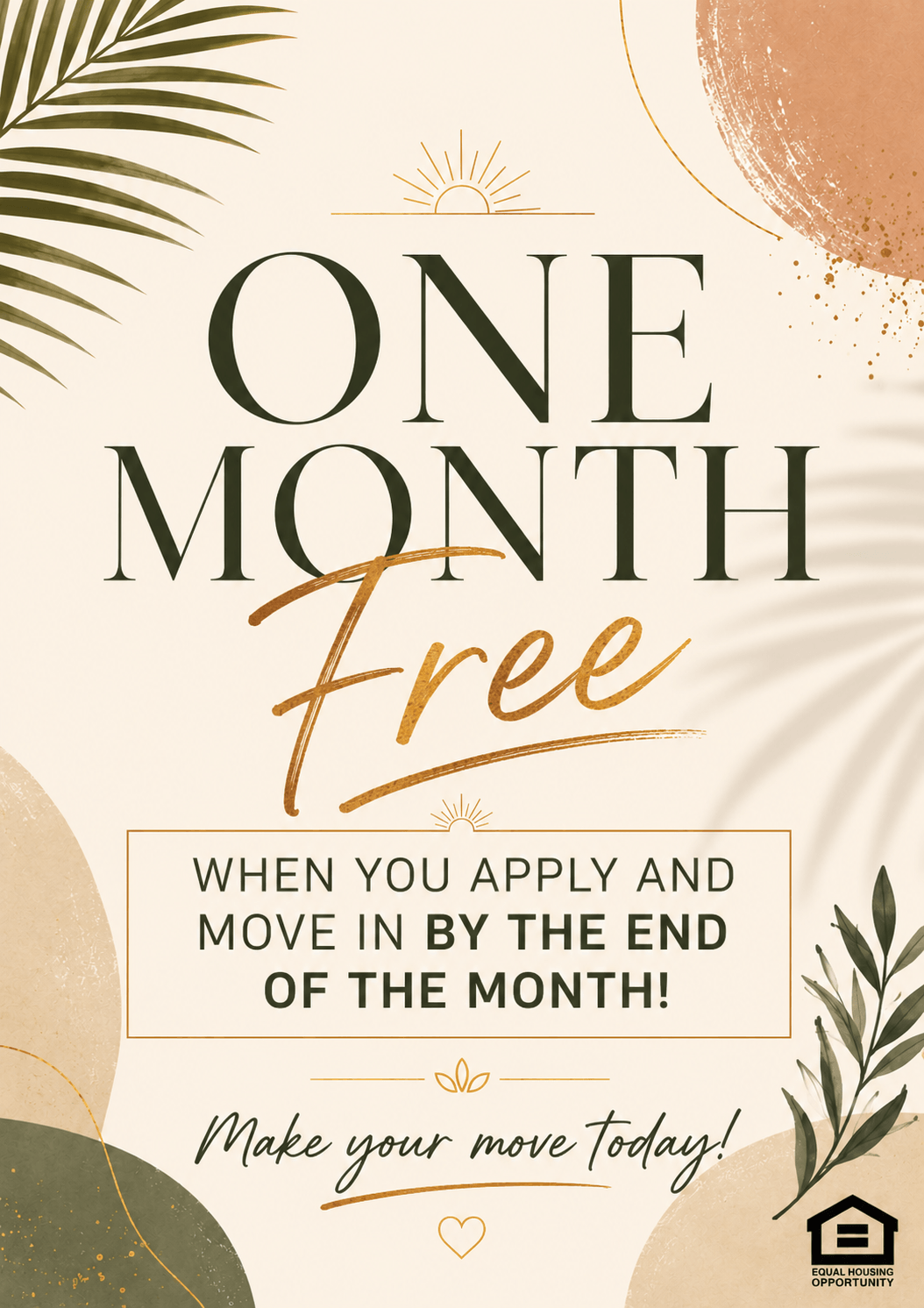 Receive One Month Free When You Lease Today! Limited Time Offer. See Leasing Office For Details.