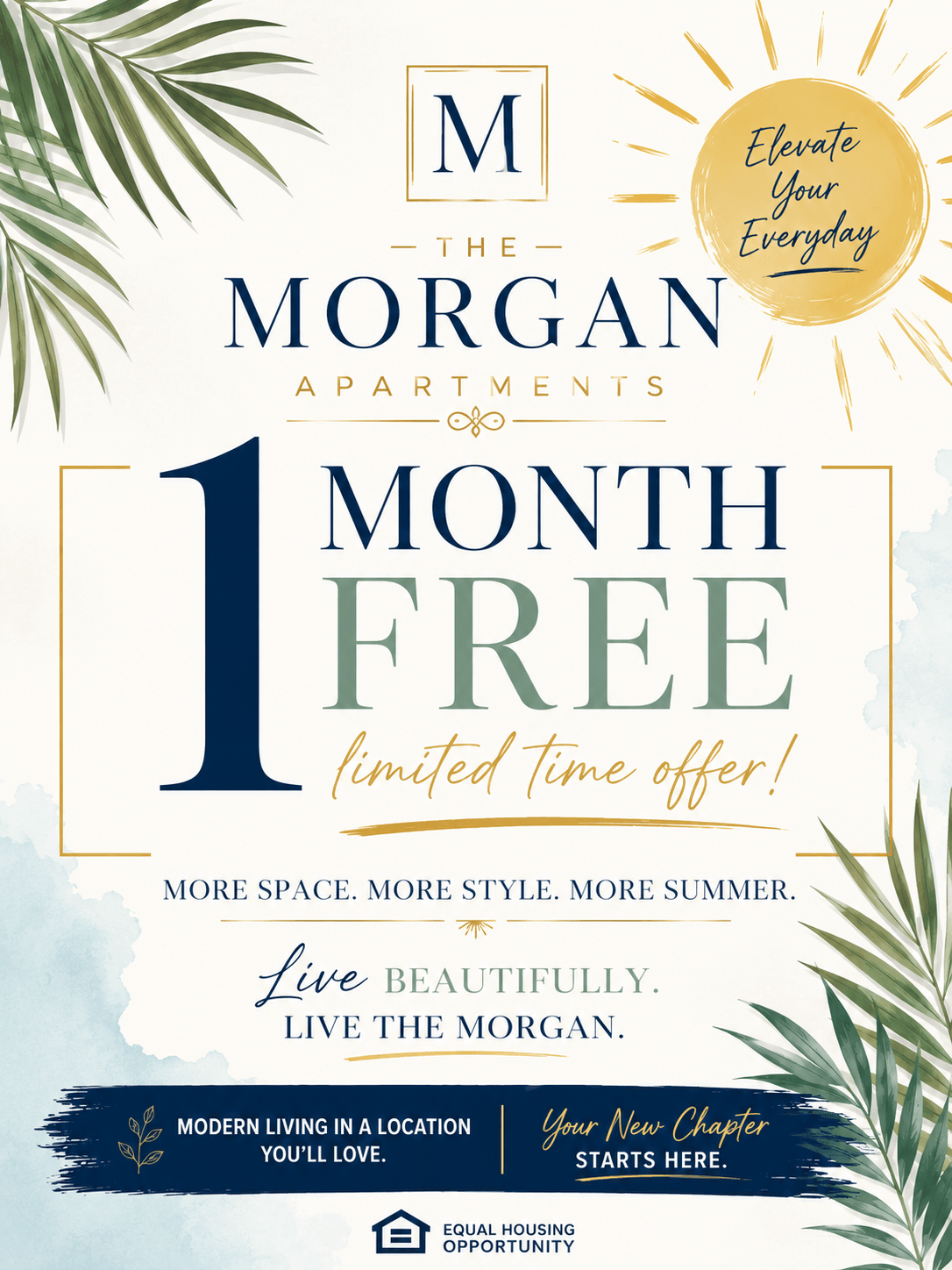 One Month Free! Limited time offer. See Leasing Office for Details! 