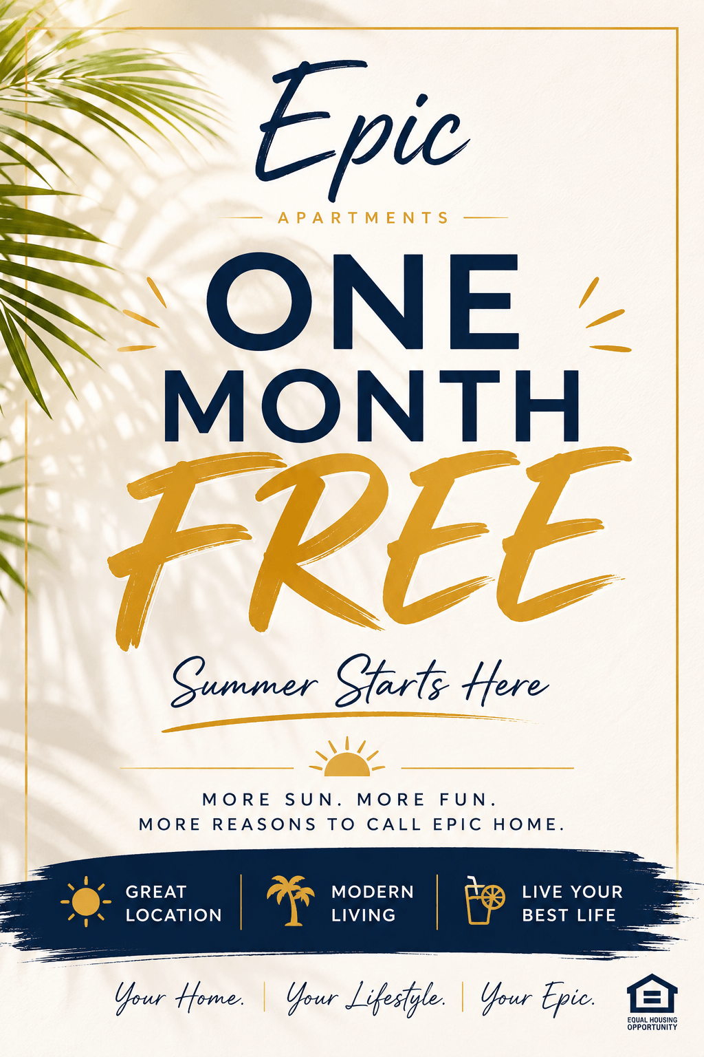 One Month Free When You Move In By 8/31!
