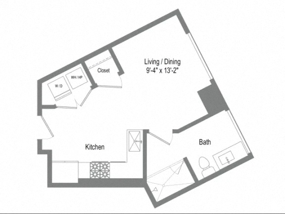 Floor plan layout diagram for S1