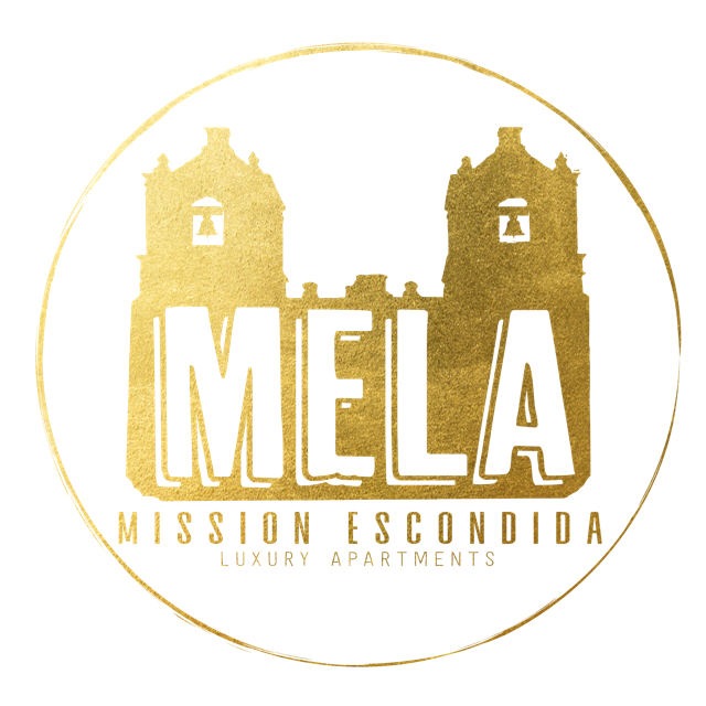 Mela Apartments Gold Logo