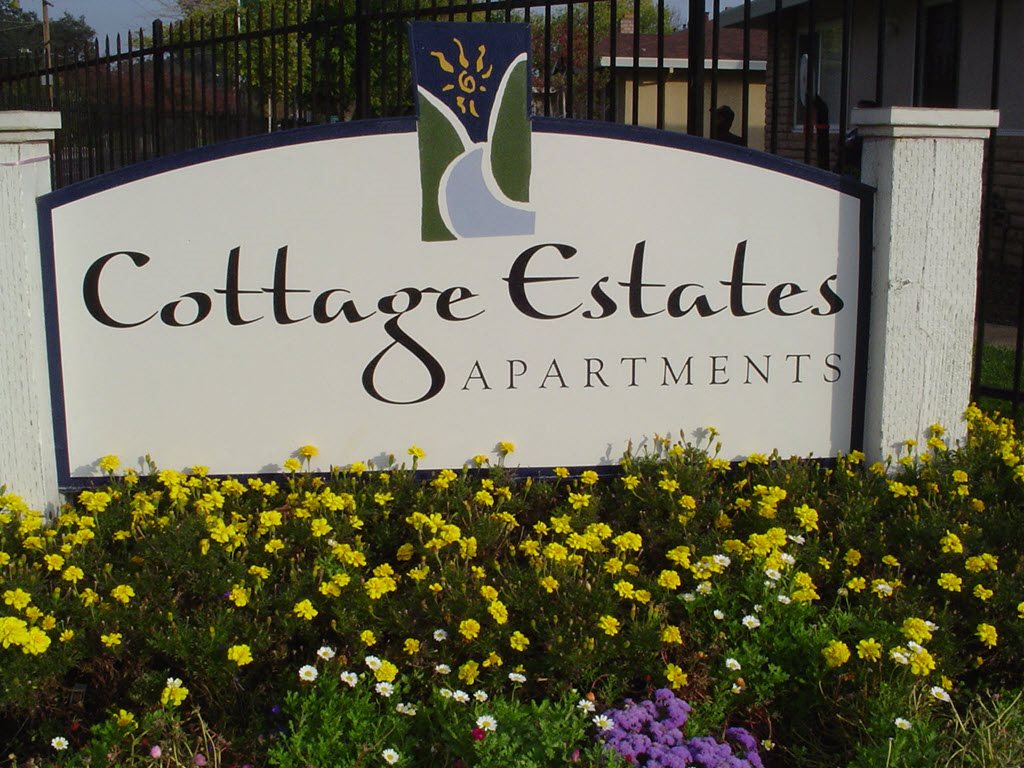 Cottage Estates sign