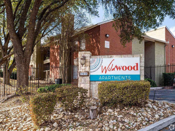 Exterior view at Wildwood Apartments, CLEAR Property Management, Texas, 78752