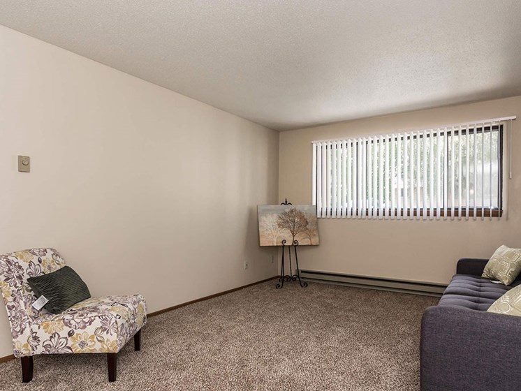 Library Lane Apartments | Living Room