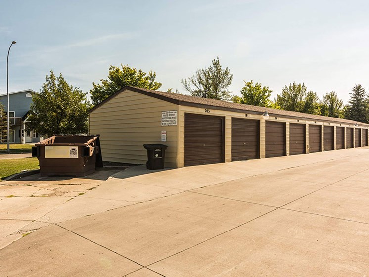 Library Lane Apartments | Garages