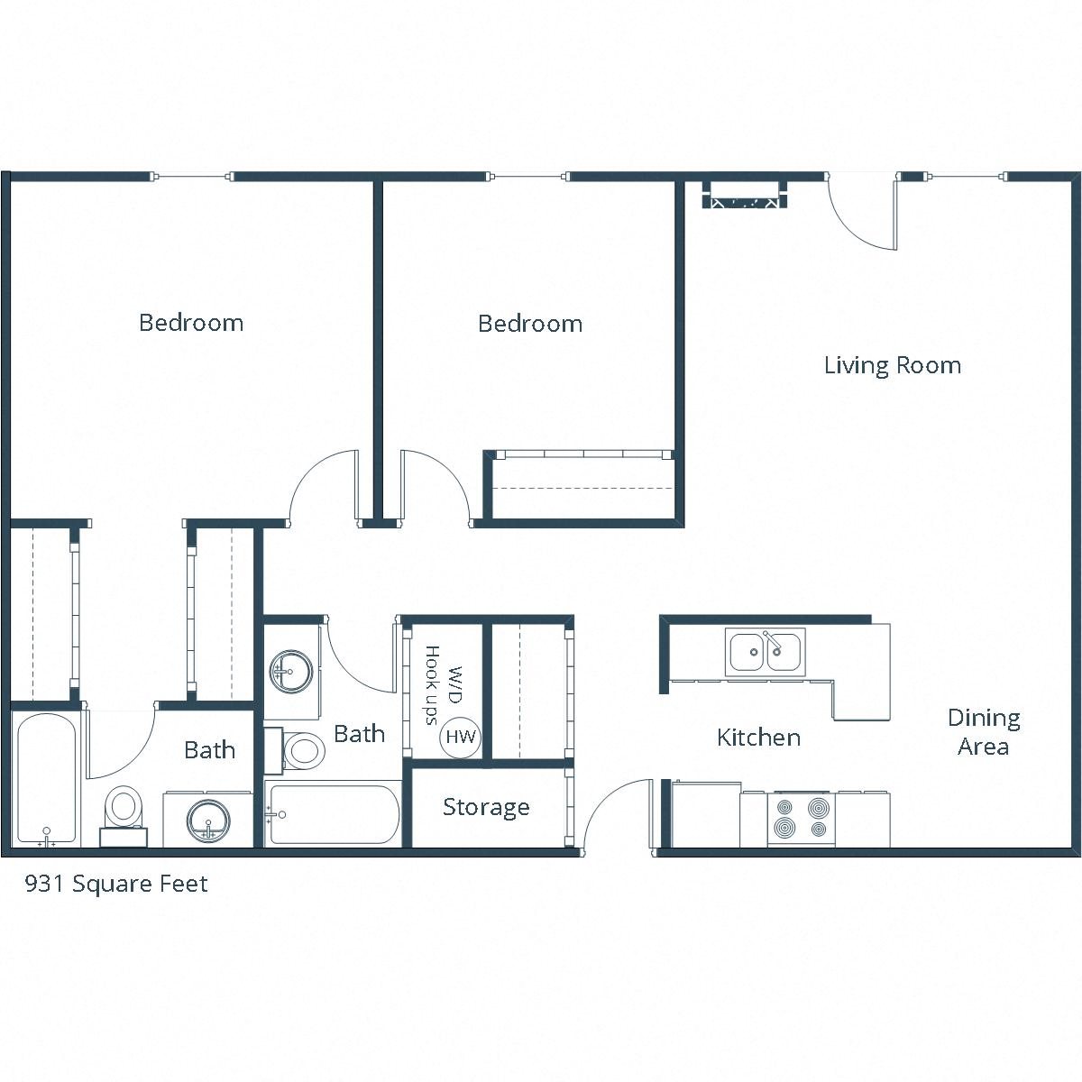 Sugarplumb Apartments | Two Bedroom 22A Sugarplumb Apartments | Two Bedroom 22A