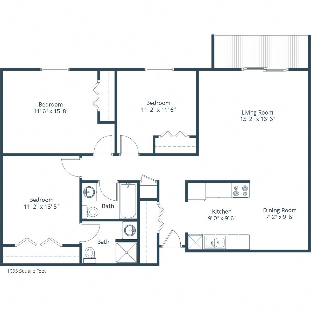 Place One - Three Bedroom - Plan 3175A Place One - Three Bedroom - Plan 3175A