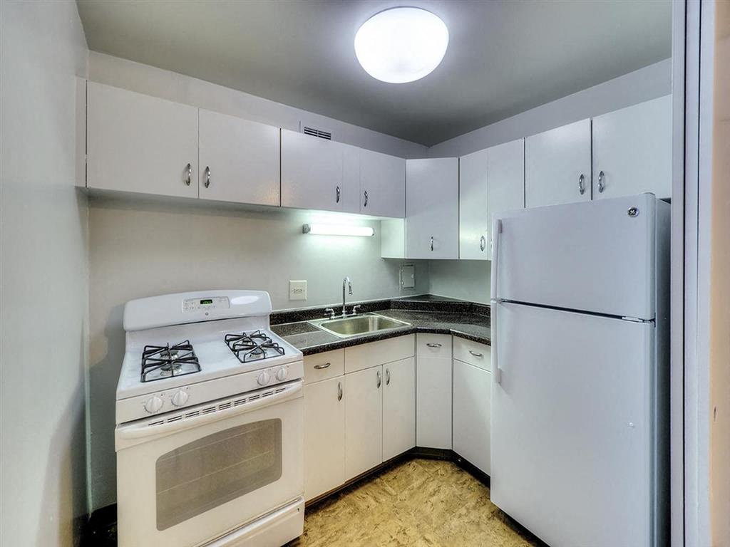 Efficient Appliances In Kitchen, at Prairie Shores, Illinois, 60616