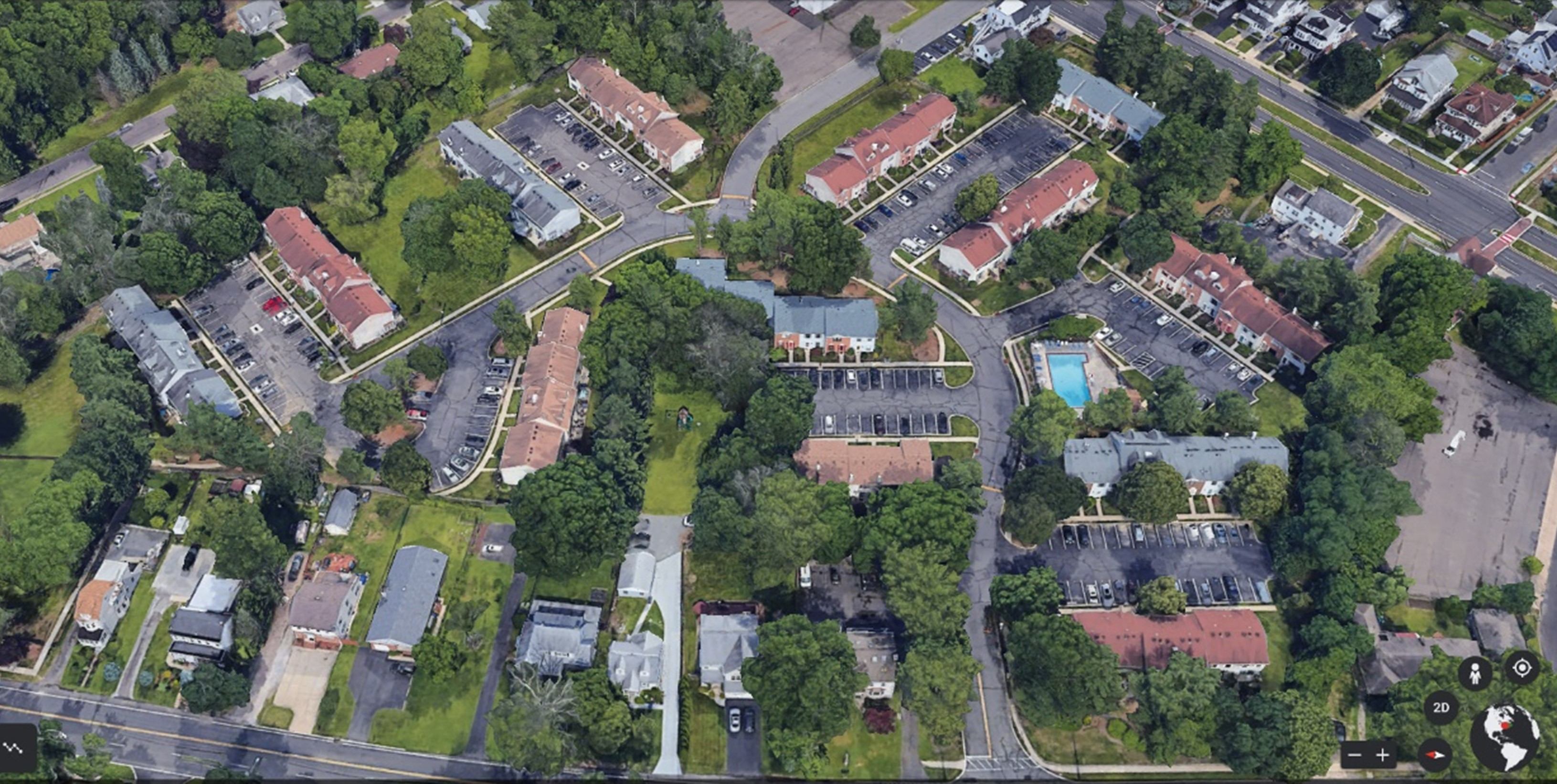 Society Hill Aerial View