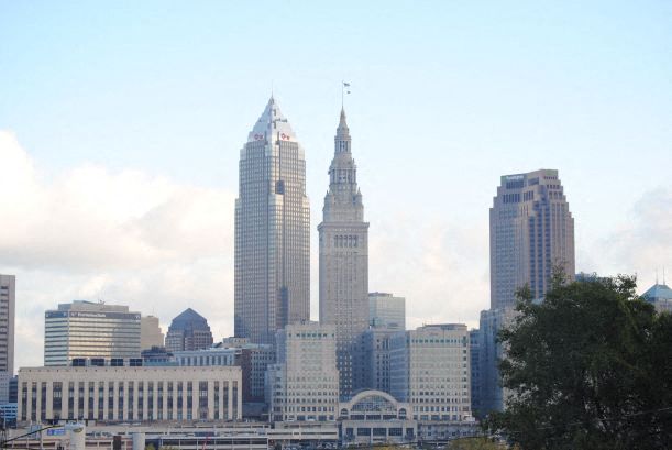 Panoramic Views of Downtown at Market District Lofts, Ohio, 44113