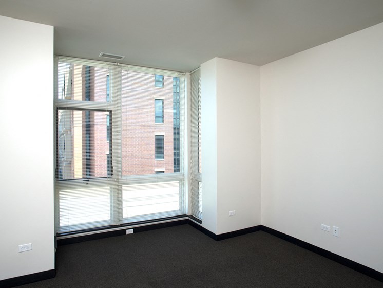 Image of Park Boulevard IIB bedroom with view of layout and view of large windows