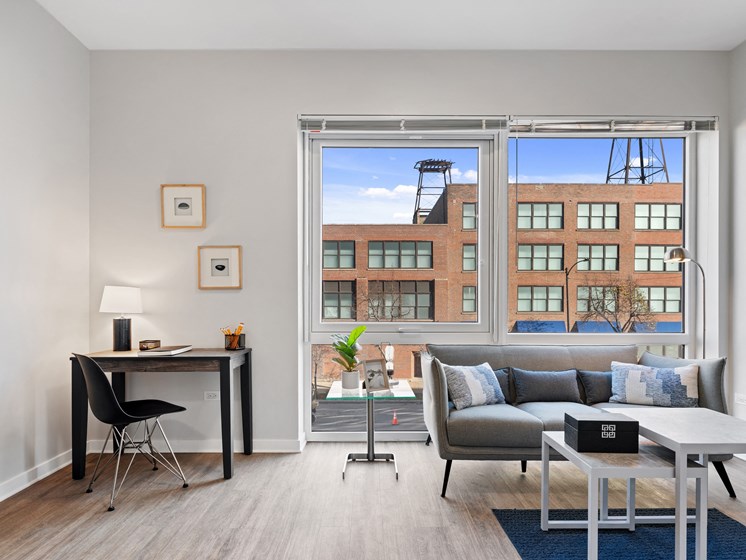 Resort Style Living Rooms at 23rd Place Apartments, Chicago, IL, 60616