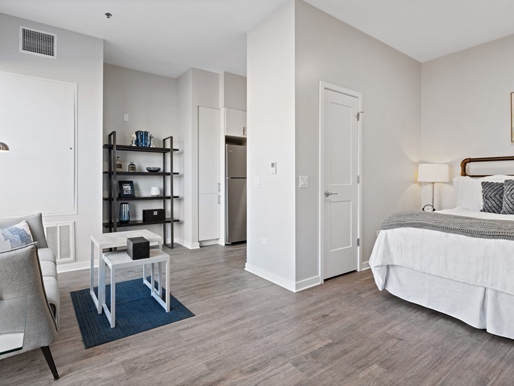 Bedroom With Closet at 23rd Place Apartments, Chicago, 60616