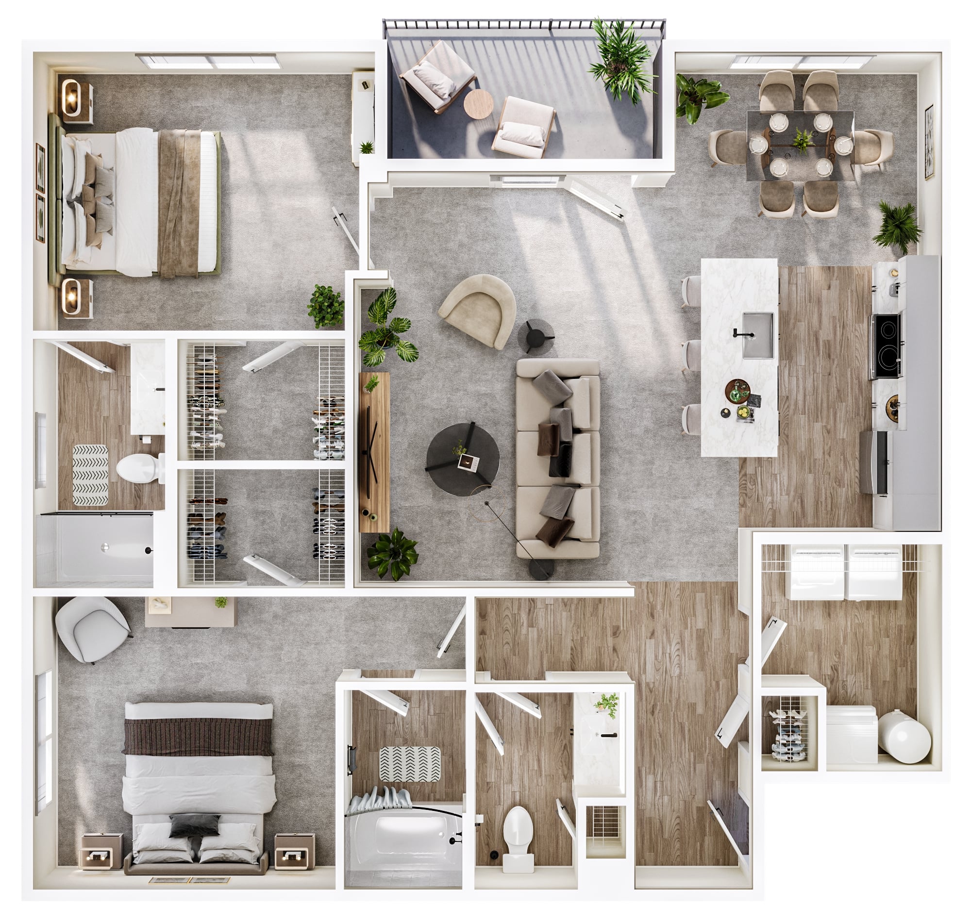 Image showcasing 30 Stunning Living Room Designs for Apartments 2025 - placeideal.com