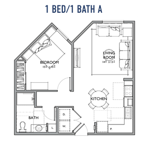 One Bedroom- A