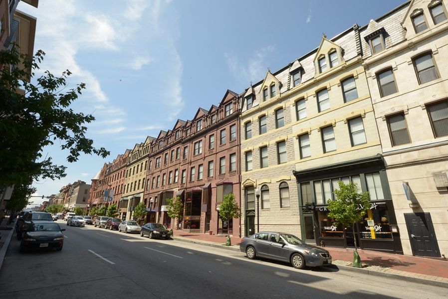 Exterior view at Queen Anne Belvedere, Baltimore, MD, 21201