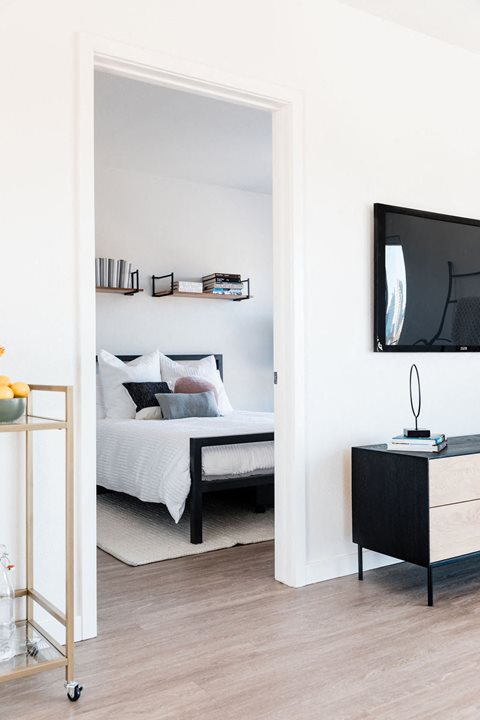 Model unit interior