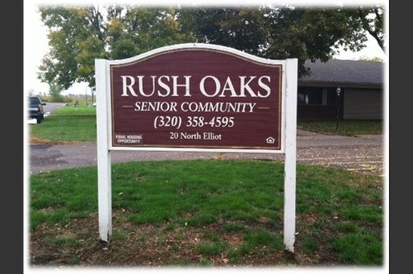 Rush Oaks Sign