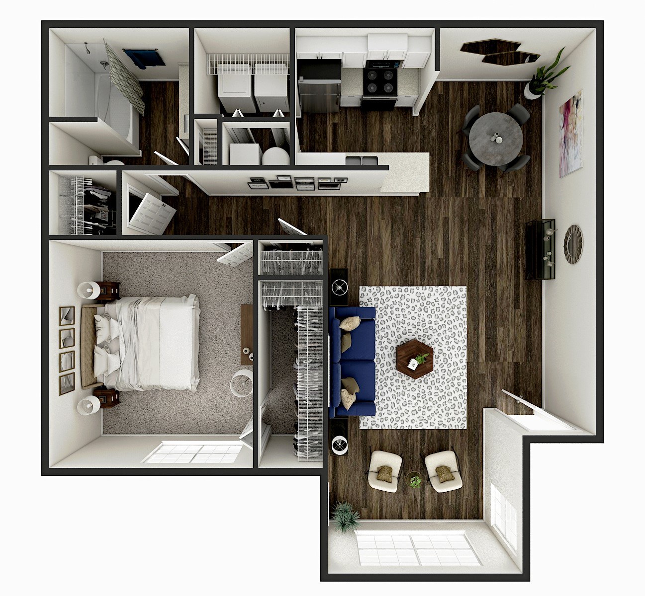 1 Bedroom Image