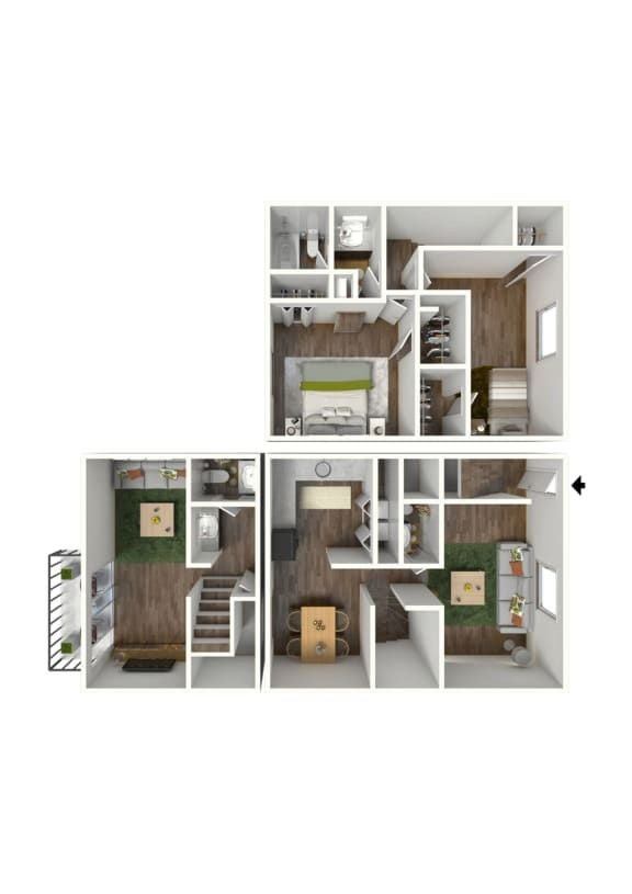 The Magnolia Townhome Image