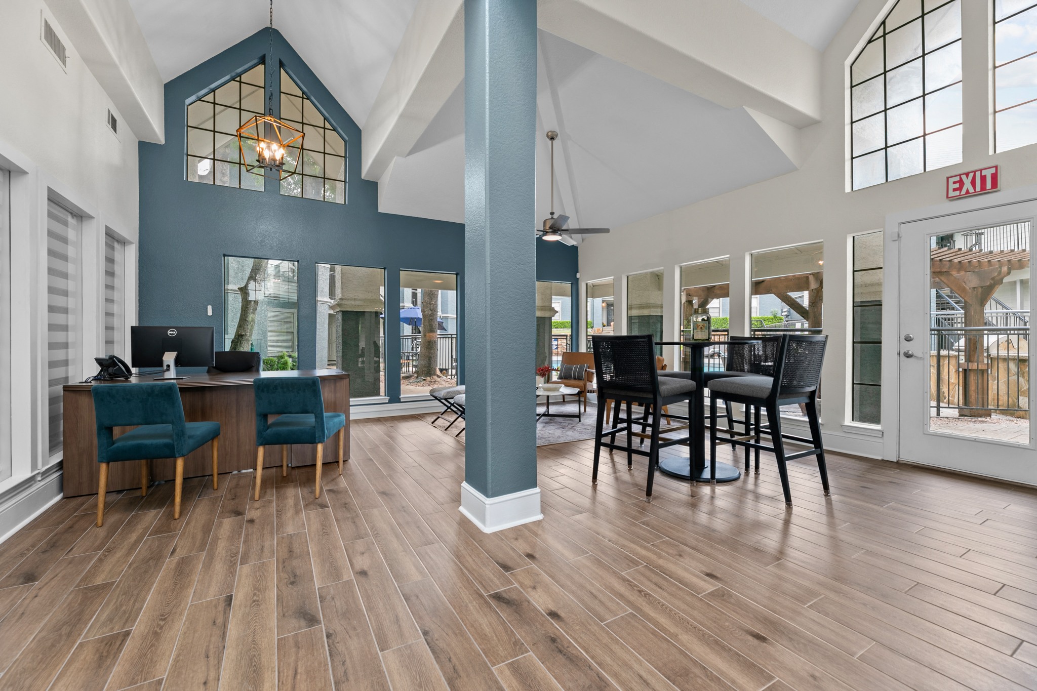 Leasing Office at 5636 Apartment Homes, Dallas, TX  75254
