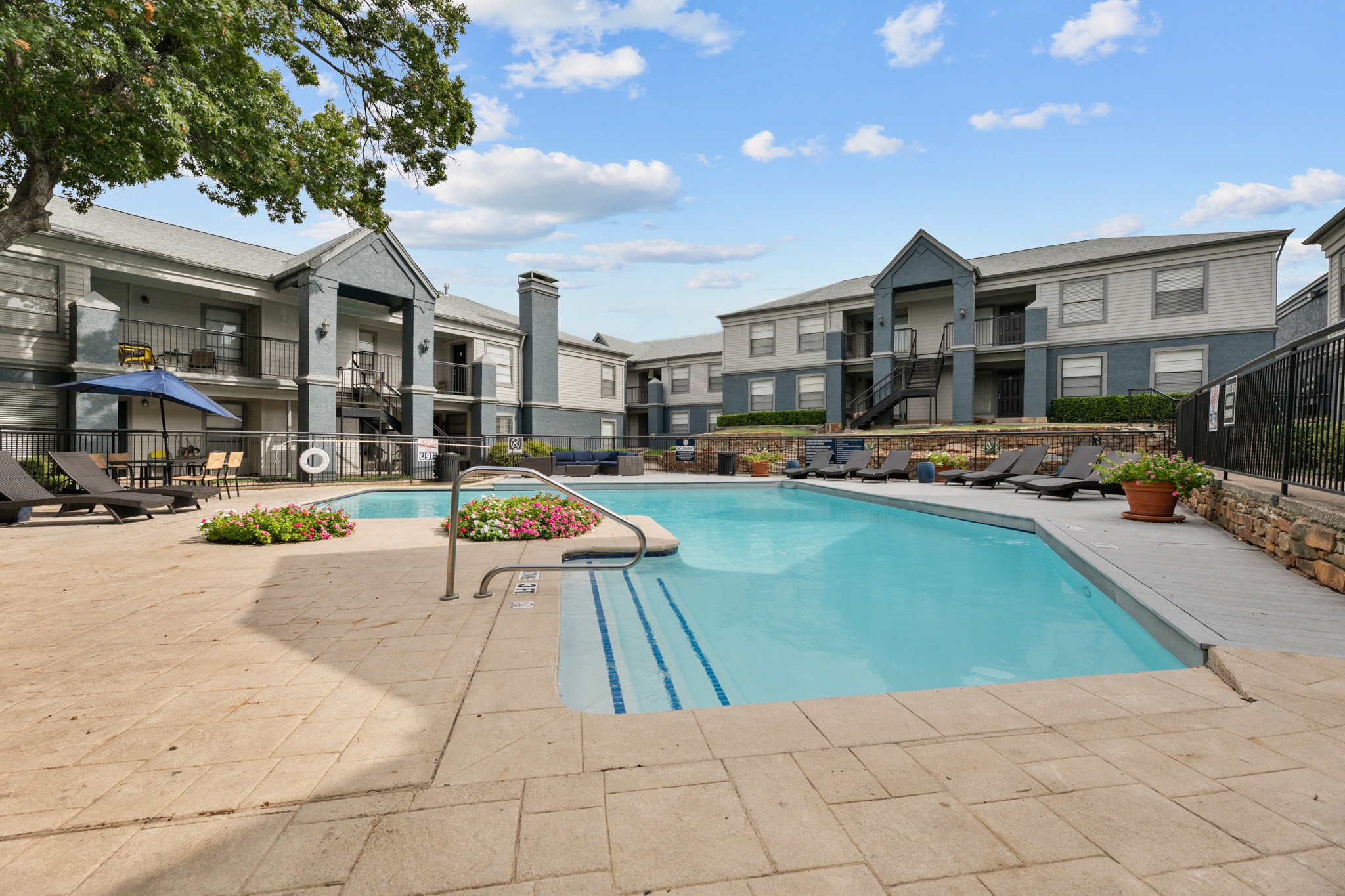 Swimming Pool With Relaxing Sundecks at 5636 Apartment Homes, Dallas, TX, 75254