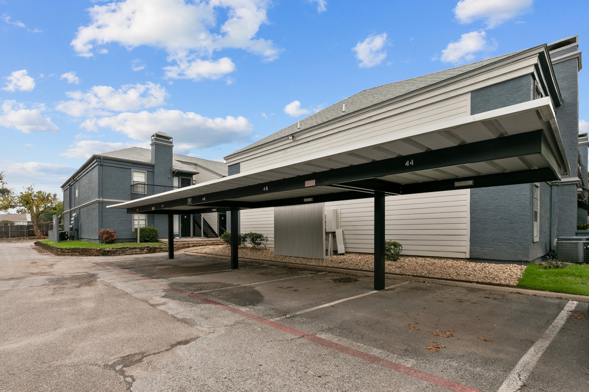 Garages Available at 5636 Apartment Homes, Texas, 75254