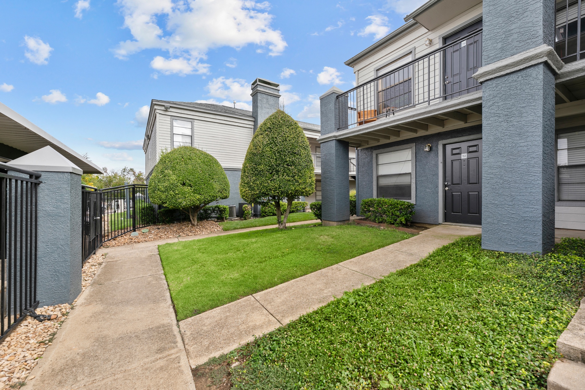 Walking Path at 5636 Apartment Homes, Dallas, TX  75254